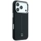 4. Etui Mercedes Leather Semi Wrap Iconic Line MagSafe do iPhone 18 Pro Max / 17 Pro Max - czarne