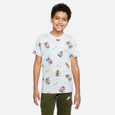 2. Koszulka Nike Sportswear Tee AOP Jr DQ3856-471