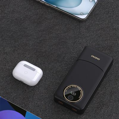 8. Powerbank Dudao K12Pro 22,5W PD 20000mAh USB-A, USB-C - czarny