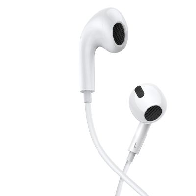 4. Baseus Encok H17 słuchawki przewodowe minijack 3.5mm biały (NGCR020002)