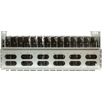 5. Inter-Tech 4F28 Rack Czarny, Srebrny