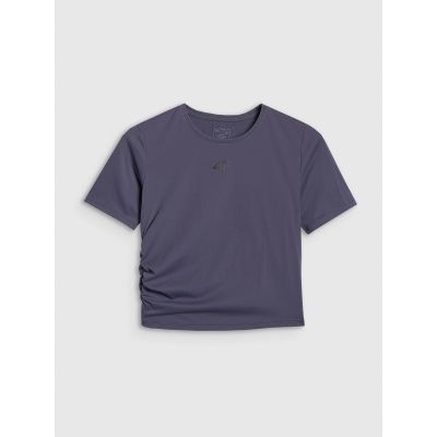 7. Top do jogi i pilatesu szybkoschnący damski 4F 4FWAW25TFTSF1524-31S