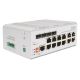 Digitus 8-portowy przełącznik sieciowy Gigabit Ethernet PoE, przemysłowy, zarządzany L2, 4 SFP Uplink