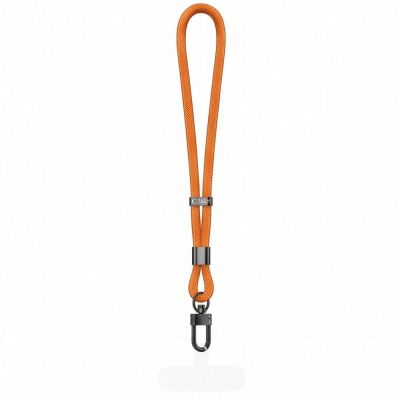 3. Smycz Tech-Protect C11S Rope Wrist Strap do telefonu - pomarańczowa