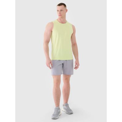 2. Tank top męski treningowy szybkoschnący 4F 4FWSS25TFSLM460-45S