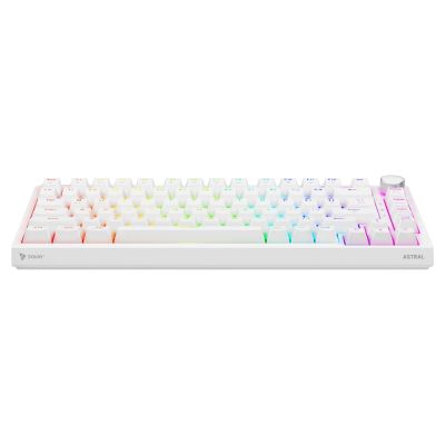 5. SAVIO KLAWIATURA MECHANICZNA ASTRAL WHITE OUTEMU WHITE JADE RGB