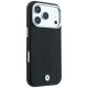 4. Etui BMW Sign Deboss Quilted Metal Logo MagSafe na iPhone 18 Pro Max - ciemnoszare