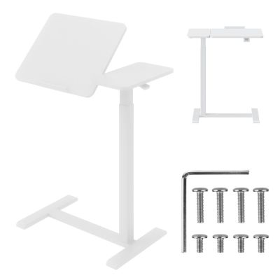 MACLEAN MOBILNE BIURKO/STAND NA LAPTOP, BIAŁE, REGULACJA WYSOKOŚCI 76-109CM, MAX. 30KG MC-120 W