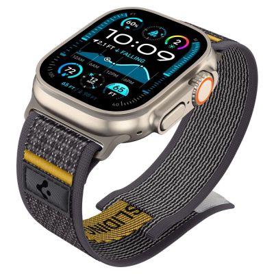 9. Pasek Spigen Athlex Air na Apple Watch 44 / 45 / 46 / 49 mm - szary