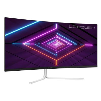 2. LC-Power 86,36cm (34") LC-M34-UWQHD-100-C-V3 VA+DP+HDMI Whit