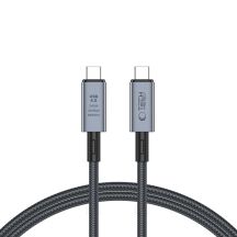 Kabel Tech-Protect UltraBoost Max USB-C 4.0 / USB-C 4.0 PD 240W 8K 40Gbps 1m - szary
