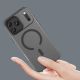 5. Etui Magnetic Abrasive na iPhone 17 Pro kompatybilne z MagSafe - matowe czarne