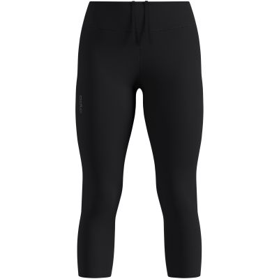 2. Legginsy 3/4 do biegania damskie Odlo Tights 3/4 ESSENTIAL czarne