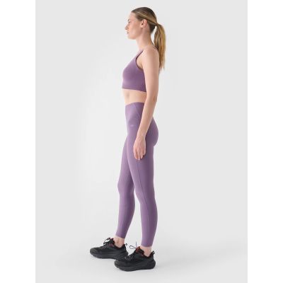 2. Legginsy treningowe z wysokim stanem damskie 4F 4FRAW24TFTIF353-50S