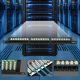 10. Patch panel Extralink EX.9663 (0.5U; kat. 6; 24xRJ-45)