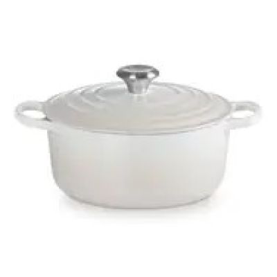 6. Le Creuset 21177247164430 kociołek 4,2 l Biały