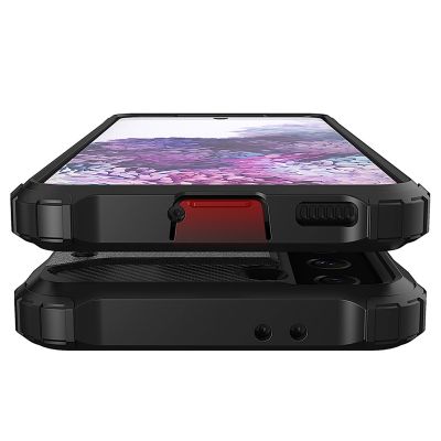9. Hybrid Armor etui do Samsung Galaxy S23 Ultra pancerny hybrydowy pokrowiec niebieskie