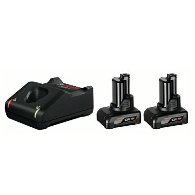 2. Bosch 1 600 A01 B20 bateria/ładowarka do elektronarzędzi Zestaw bateria i ładowarka