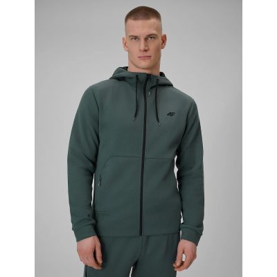 Bluza treningowa regular z kapturem męska 4F 4FRSS26TFSWM0916-22S