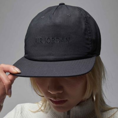 Czapka z daszkiem Air Jordan Pro Adjustable Unstructured Hat Black - HQ9231-045
