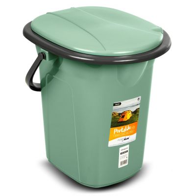 6. GREENBLUE TOALETA TURYSTYCZNA, ZIELONO-SZARA GB320GG