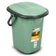6. GREENBLUE TOALETA TURYSTYCZNA, ZIELONO-SZARA GB320GG