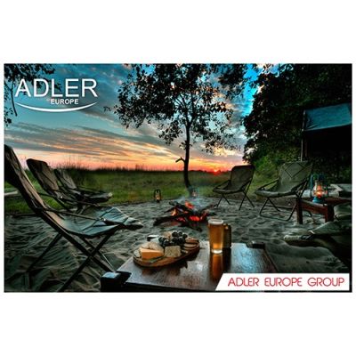 23. Pralka turystyczna Adler AD 8051 (1000 obr/min; 3 kg; 370 mm; kolor niebieski)