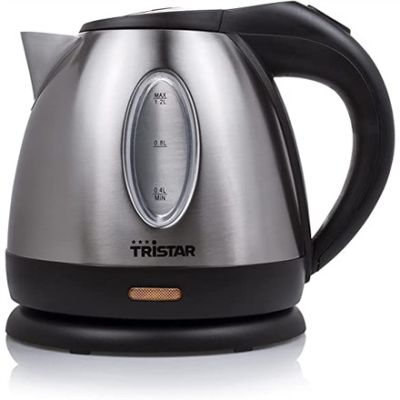 10. Tristar WK-1323 czajnik elektryczny 1,2 l 1500 W Stal nierdzewna