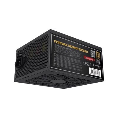 4. GEMBIRD ZASILACZ KOMPUTEROWY FORNAX POWER 750W 80+ GOLD ATX, 750W, AKTYWNE PFC, 12CM WENTYLATOR