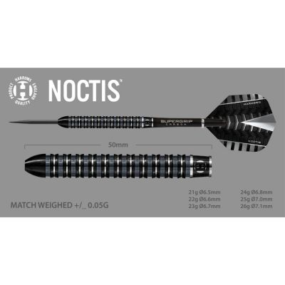 9. Rzutki Harrows Noctis 90% Steeltip HS-TNK-000016020