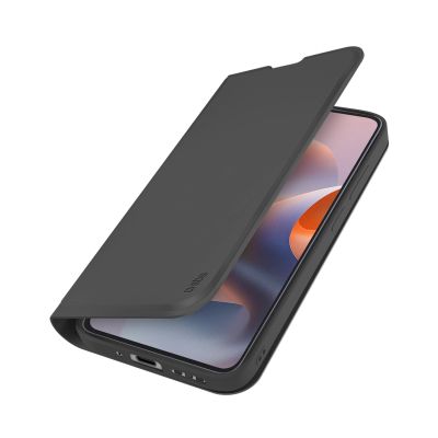 Etui SBS Wallet Smooth na Motorola Moto G86 z klapką - czarne
