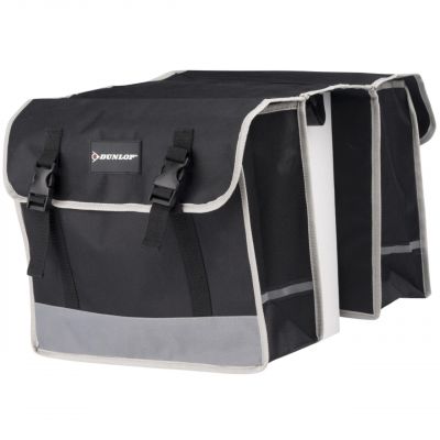 2. Torba rowerowa podwójna na bagażnik Dunlop sakwa 26L 417400