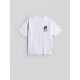 5. T-shirt regular z nadrukiem chłopięcy 4F 4FJKAW26TTSHM4457-10S