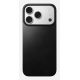 5. NOMAD Magnetic Leather Back - nakładka magnetyczna na iPhone 18 Pro / 17 Pro kompatybilna z MagSafe, skóra Horween (black)