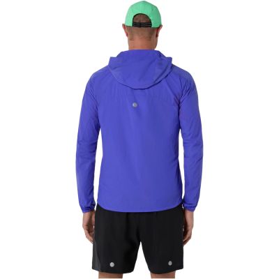 3. ASICS Road Packable Jacket 2011D084-403 Niebieskie L