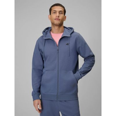 Bluza rozpinana z kaputem męska 4F 4FRSS26TSWSM3106-30S