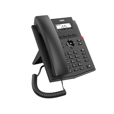 3. Fanvil X301W telefon VoIP Czarny 2 linii LCD Wi-Fi