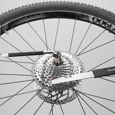 4. Zestaw do naprawiania rowerów Rockbros 43210810001 - szary