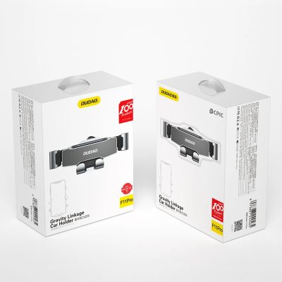 5. Dudao samochodowy uchwyt grawitacyjny do smartfona czarny (F11Pro)