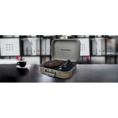 3. Muse MT-201 BTG obrotowy talerz gramofonu Zielony Automatyczny
