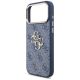 6. Etui Guess 4G Big 4G Classic Logo na iPhone 18 Pro Max / 17 Pro Max - niebiesko-złote