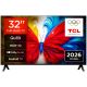 13. TCL S5L 32S5L Telewizor 81,3 cm (32") Full HD Smart TV Wi-Fi Czarny 300 cd/m2