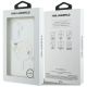 8. Etui Karl Lagerfeld IML KC Script MagSafe na Samsung Galaxy S26 Plus - przezroczyste