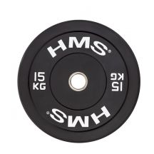 Talerz olimpijski HMS BLACK BUMPER 15 kg BBR15 