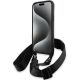 4. Etui BMW M Edition Carbon Stripe & Strap na iPhone 15 Plus / 14 Plus - czarne