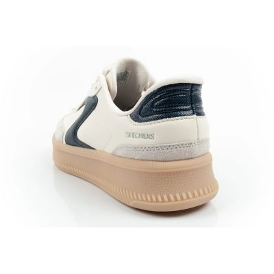 5. Skechers buty sportowe sneakersy damskie Lifted Luxe ecru Slip-Ins