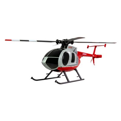 9. Helikopter RC Amewi MD500 Li-Po Bateria 350mAh srebrny/czerwony
