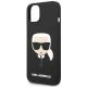 6. Etui Karl Lagerfeld Silicone Karl's Head na iPhone 14 Plus - czarne