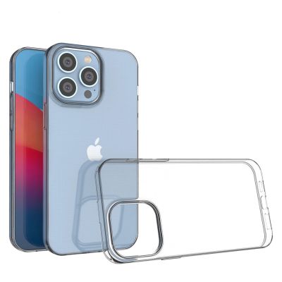 2. Żelowy pokrowiec etui Ultra Clear 0.5mm iPhone 14 Pro Max przezroczysty