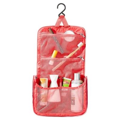 3. Kosmetyczka podróżna Deuter Wash Center Lite I poppy/crimson